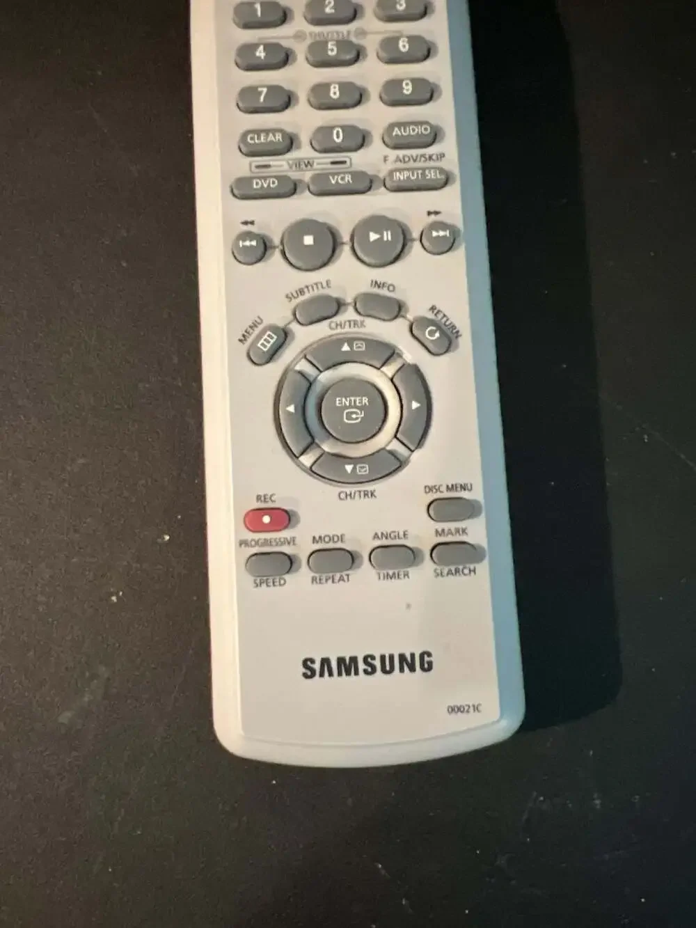 Samsung AK59-00021C DVD VCR Combo Remote Control